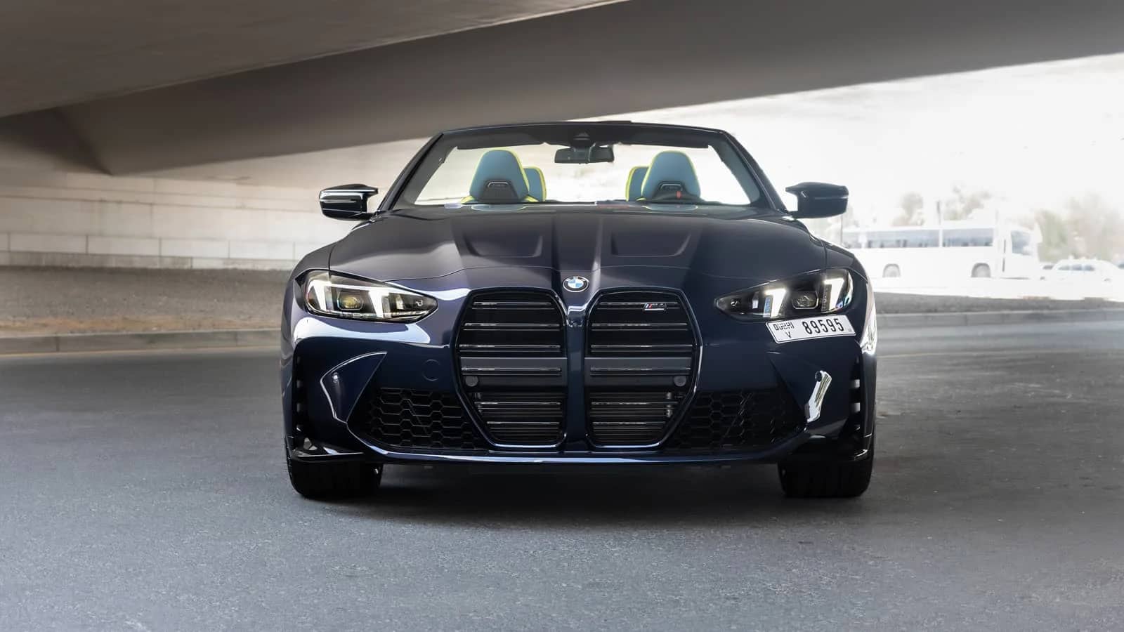 M4 Convertible Blue - Sports Car